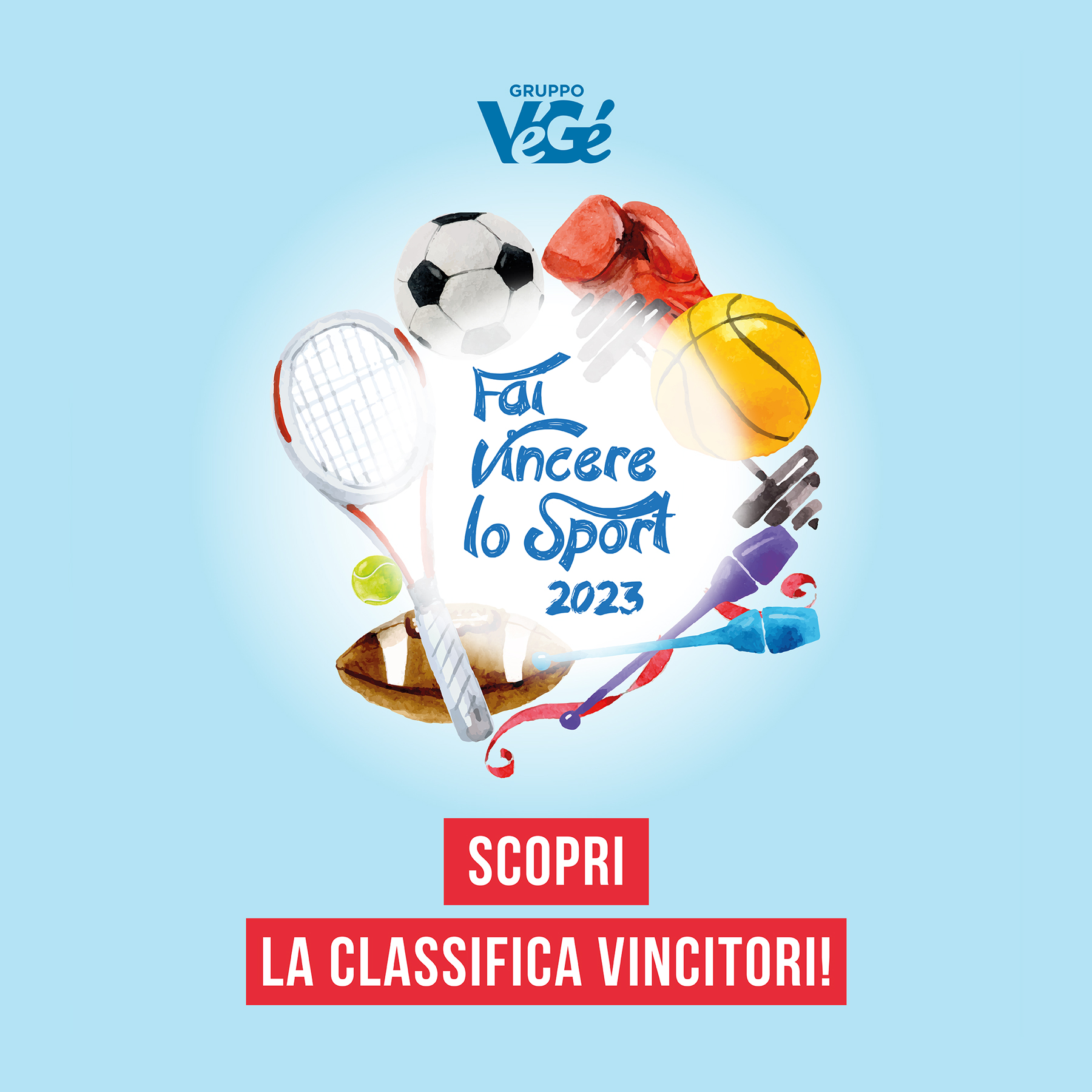 Fai vincere lo sport 2023: la classifica vincitori
