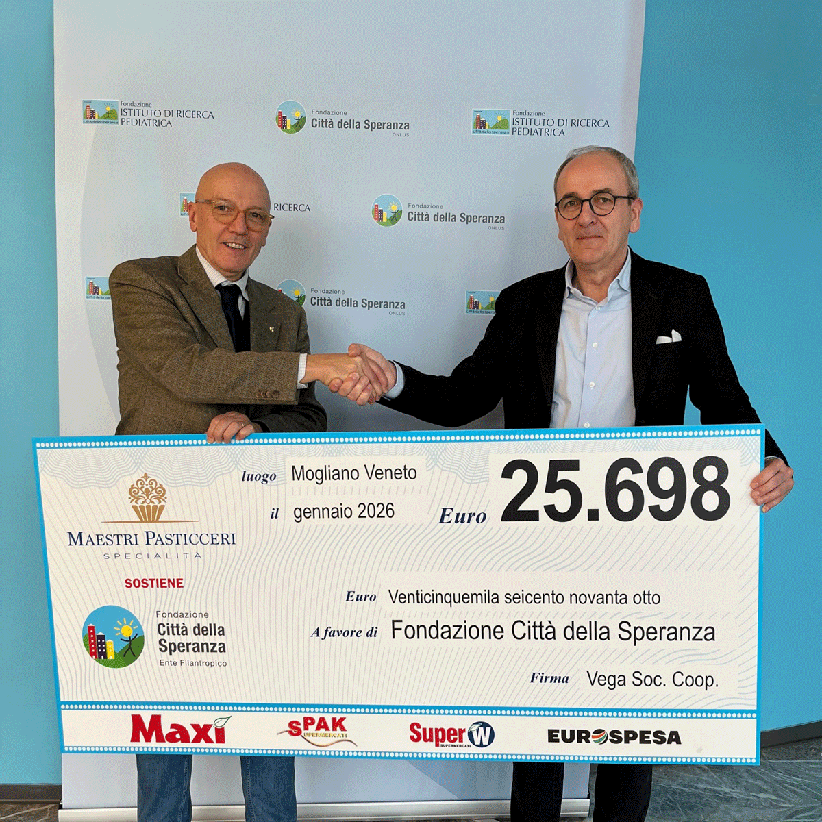 25.698€: insieme abbiamo superato ogni aspettativa