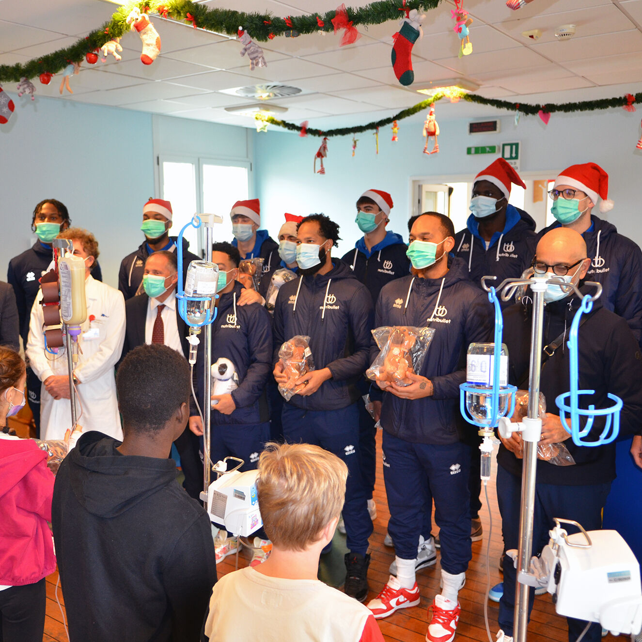 Un Natale solidale con Treviso Basket